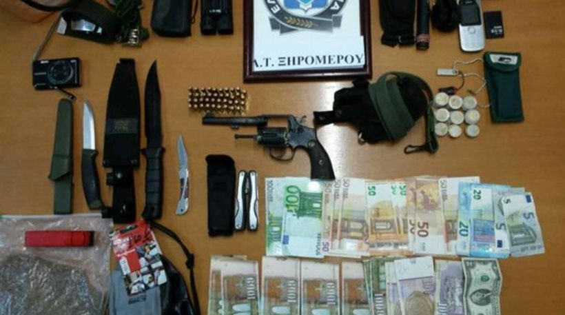 Αλλοδαπός διέσχισε την Ελλάδα κλέβοντας -Κυκλοφορούσε οπλισμένος